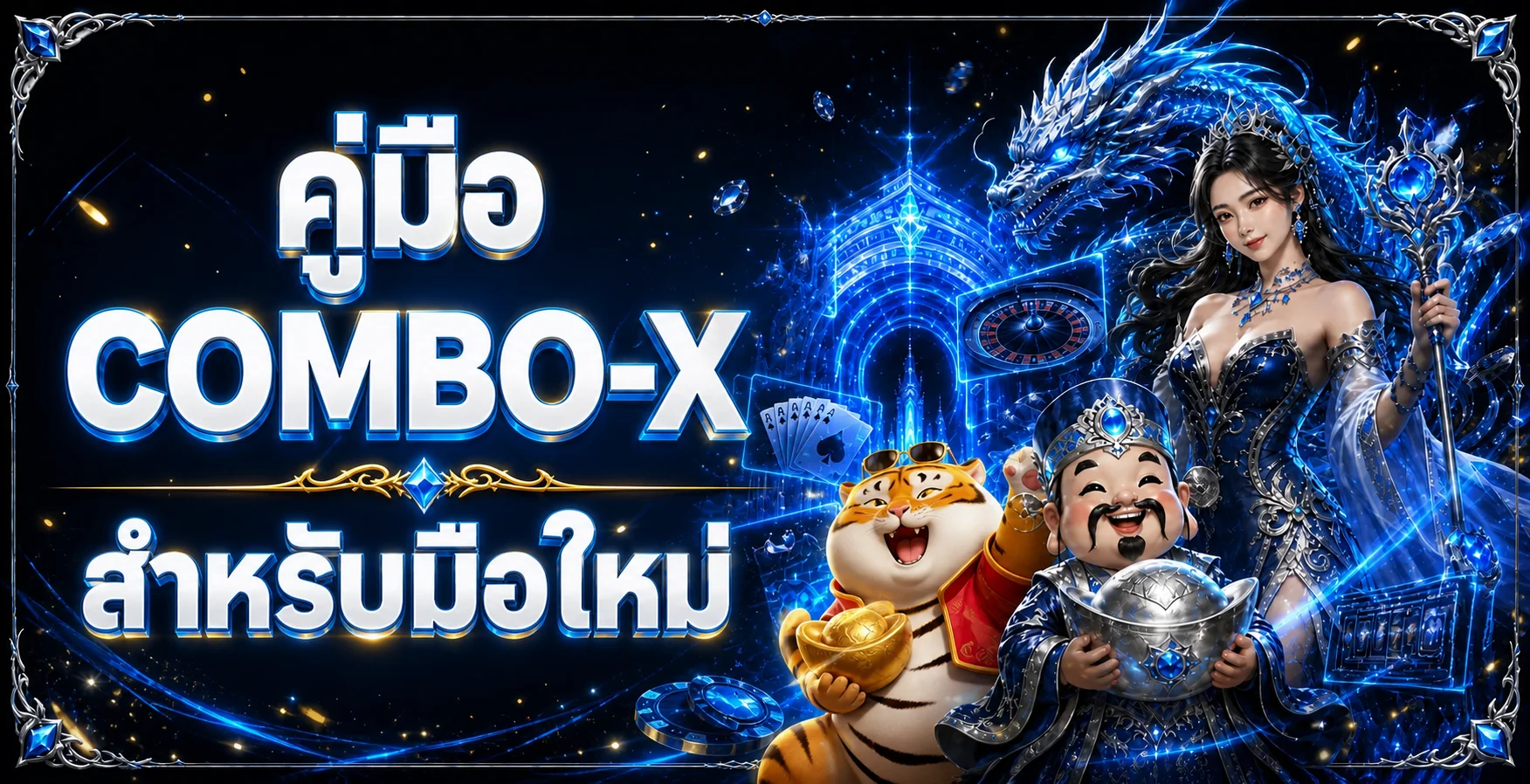 COMBO-X คู่มือมือใหม่ สมัคร ฝากถอน และเลือกเกม